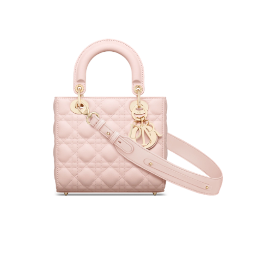 DIOR Small Lady Dior My ABCDior Bag (Powder Pink)
