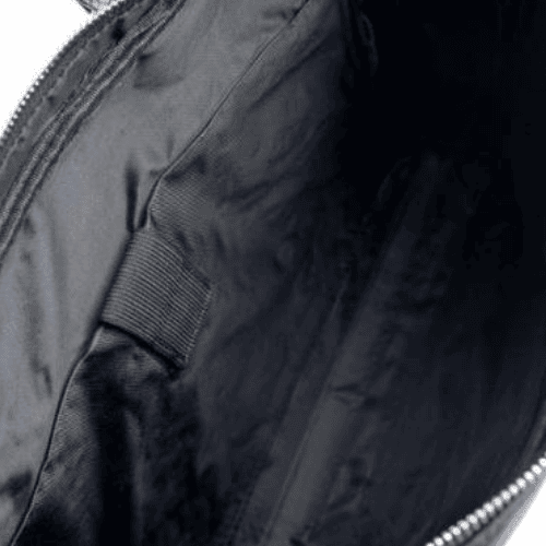 PRADA Triangle Logo Saffiano Leather Briefcase