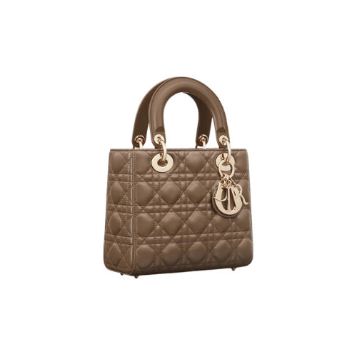DIOR Small Lady Dior My ABCDior Bag (Tobacco Brown)