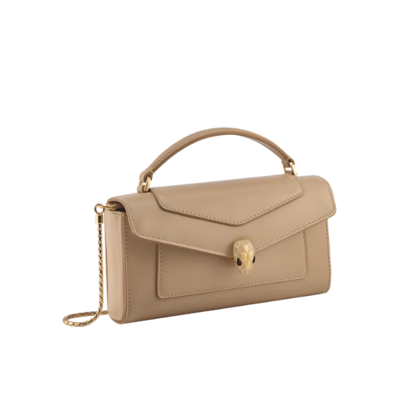 BVLGARI Serpenti Forever Phone Case (Beige)