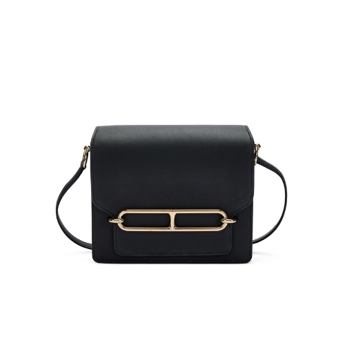 HERMES Roulis Mini shoulder bags black