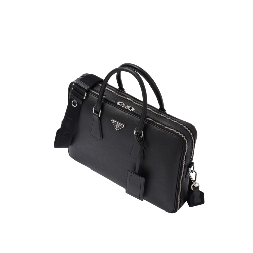PRADA Saffiano leather briefcase