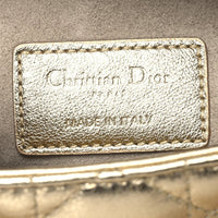 DIOR Lady D-Joy bag cannage calfskin (Gold)