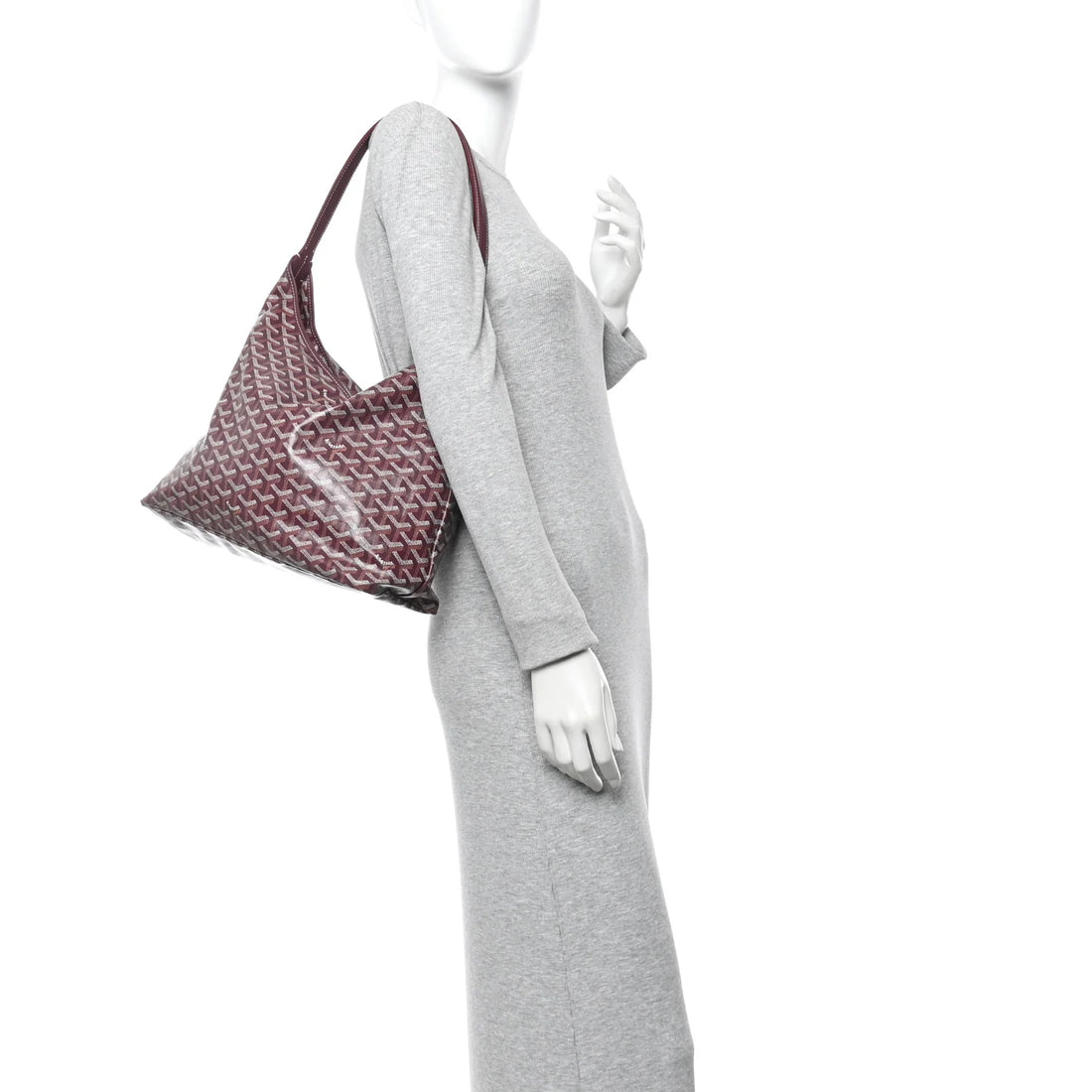 GOYARD Bohème Hobo Bag Burgundy