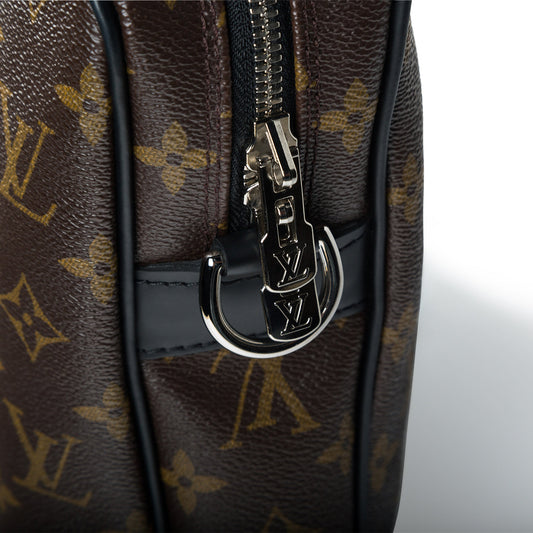 LV Monogram Macassar Porte Documents Voyage PM