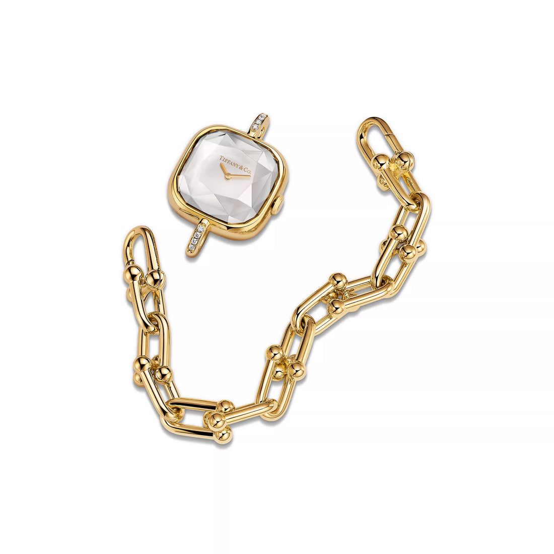 TIFFANY&CO Sterling Gold and Steel