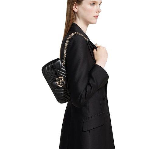 GUCCI GG Marmont shoulder bag (Black)