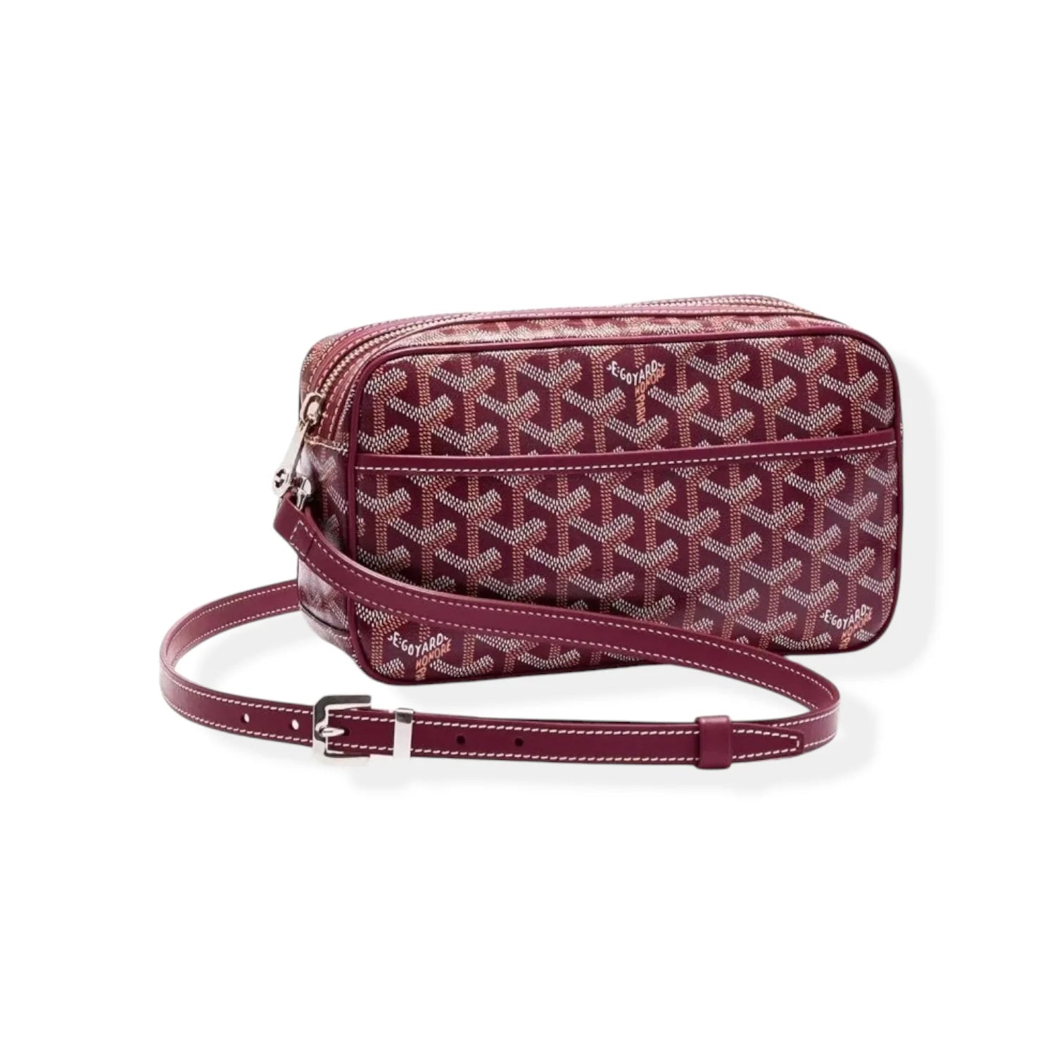 GOYARD Cap-Vert PM Bag Burgundy