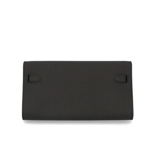 HERMES Kelly To Go wallet Black