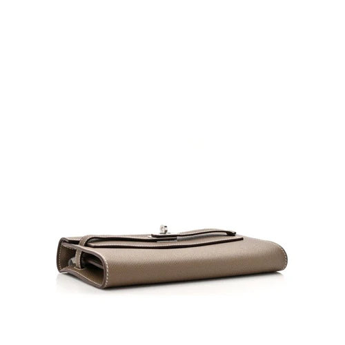HERMES Kelly To Go wallet Etoupe