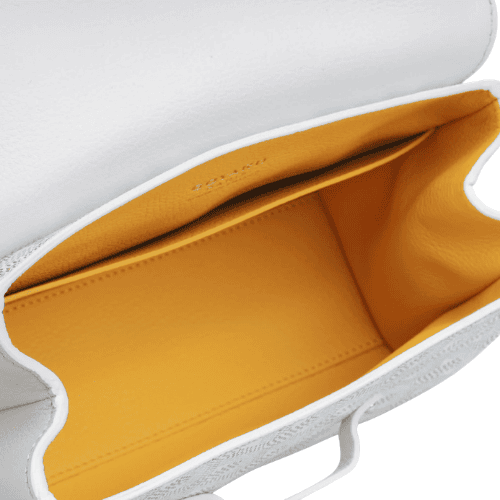 GOYARD Saïgon Souple Mini Bag (White)