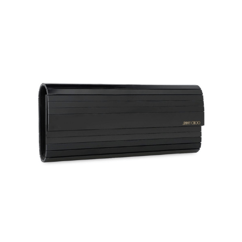 JIMMY CHOO Sweetie acrylic clutch bag (Black)