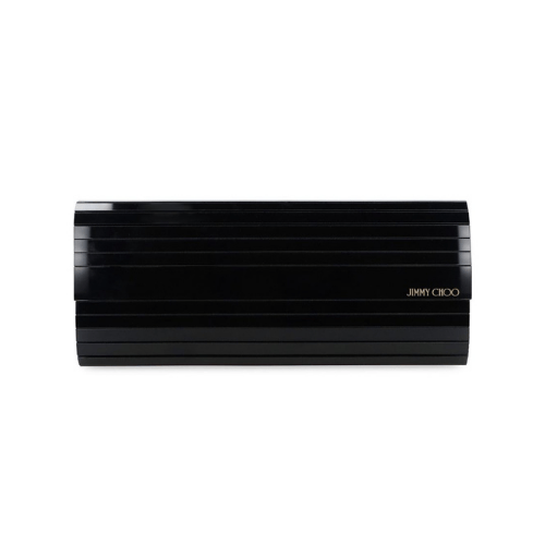 JIMMY CHOO Sweetie acrylic clutch bag (Black)