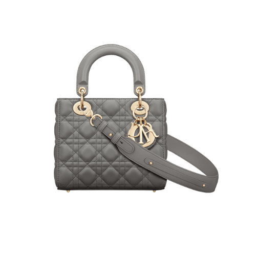 DIOR Small Lady Dior My ABCDior Bag (Grey)