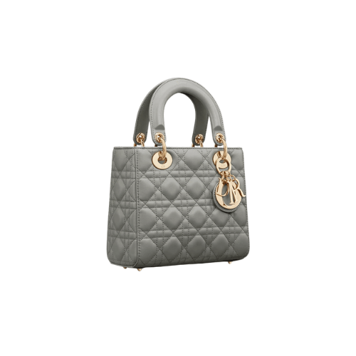 DIOR Small Lady Dior My ABCDior Bag (Grey)