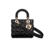 DIOR Small Lady Dior My ABCDior Bag (Black)