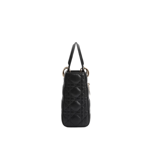 DIOR Small Lady Dior My ABCDior Bag (Black)