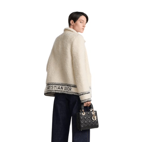 DIOR Small Lady Dior My ABCDior Bag (Black)