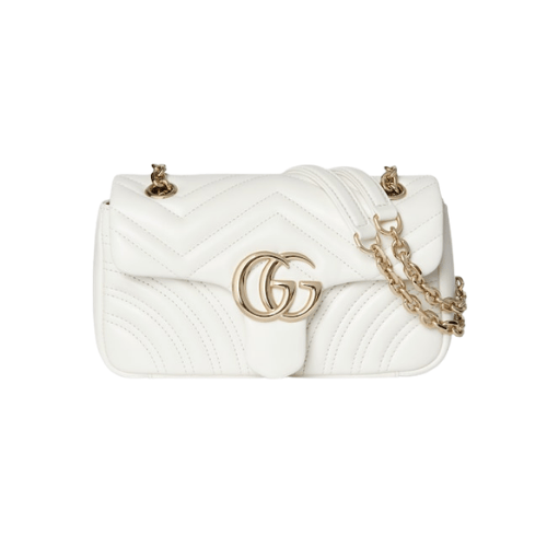 GUCCI GG Marmont shoulder bag (White)