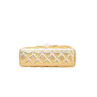 CHANEL Metallic Kelly Bag (Gold)