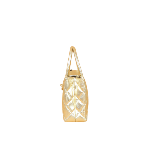 CHANEL Metallic Kelly Bag (Gold)