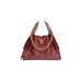 CHANEL Small 25 Hobo Canvas (Burgundy)