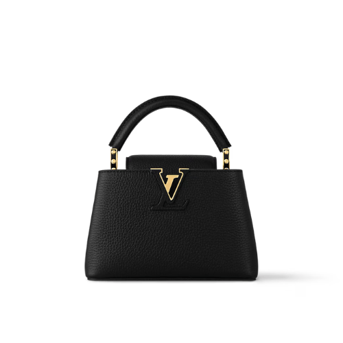 LV Capucines BB bag Taurillon leather (Black)
