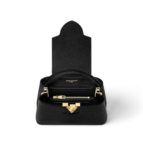 LV Capucines BB bag Taurillon leather (Black)