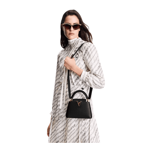 LV Capucines BB bag Taurillon leather (Black)