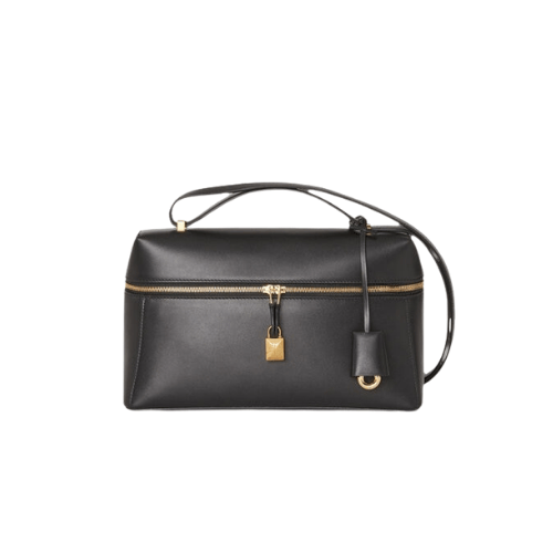 Loro Piana Extra Bag L27  Smooth Calfskin (Black)