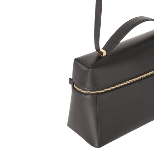 Loro Piana Extra Bag L27  Smooth Calfskin (Black)