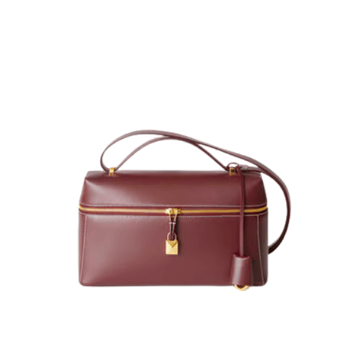 Loro Piana Extra Bag L27  Smooth Calfskin (Azuki Beans)