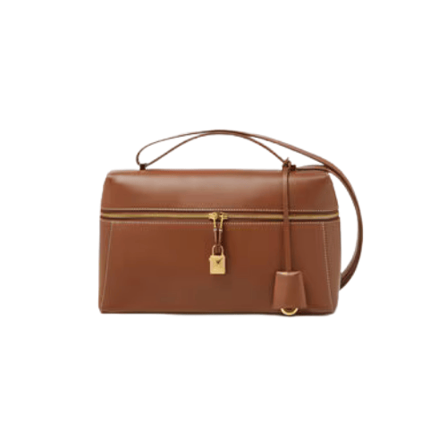 Loro Piana Extra Bag L27  Smooth Calfskin (Mole)