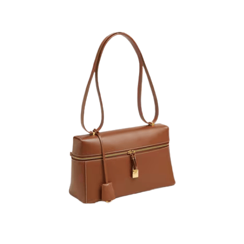 Loro Piana Extra Bag L27  Smooth Calfskin (Mole)