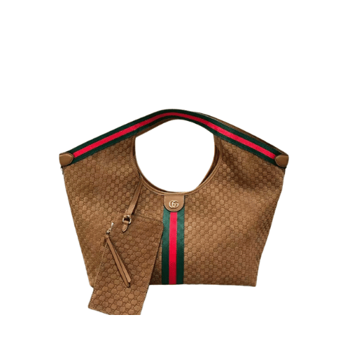 GUCCI Giglio large tote bag (Brown)