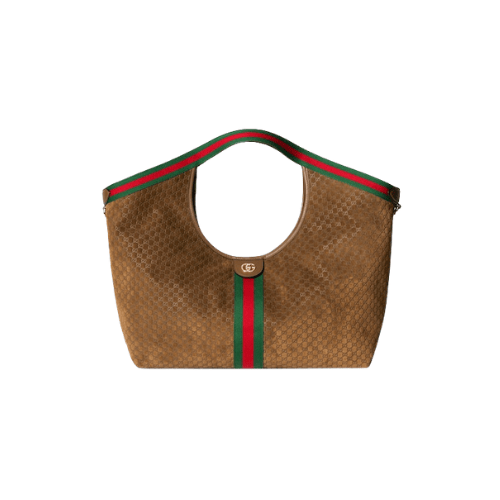GUCCI Giglio large tote bag (Brown)