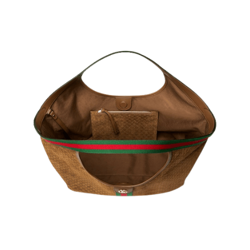 GUCCI Giglio large tote bag (Brown)