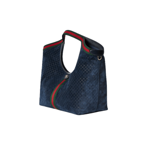 GUCCI Giglio large tote bag (Dark Blue)
