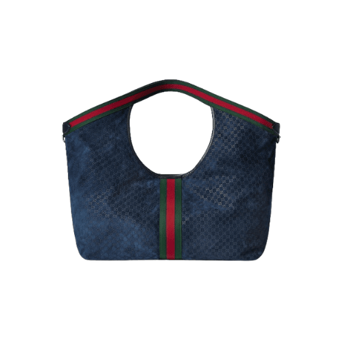 GUCCI Giglio large tote bag (Dark Blue)