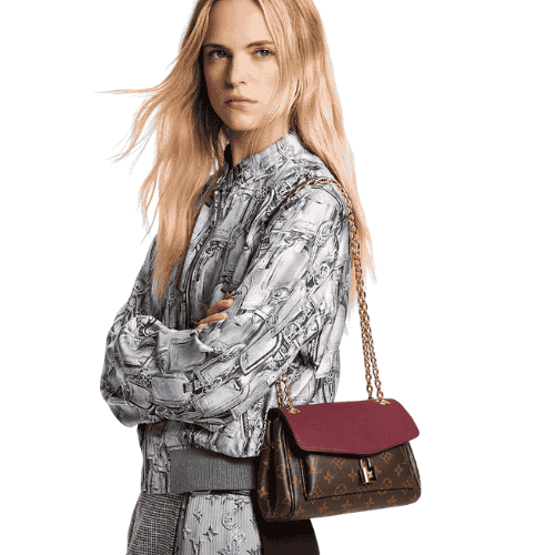 LV Saint Germain PM (Monogram Wine)
