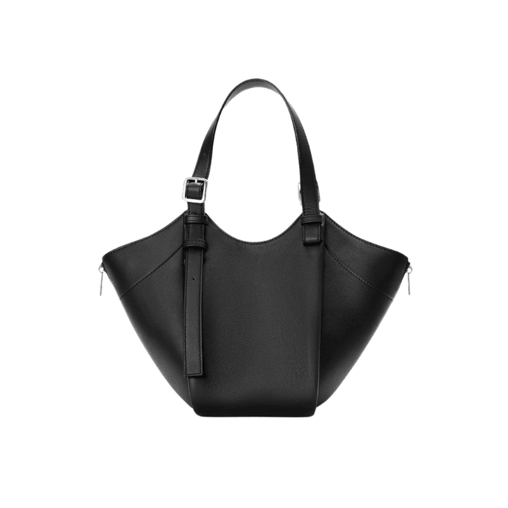 LOEWE Hammock Flip bag classic calfskin (Black)