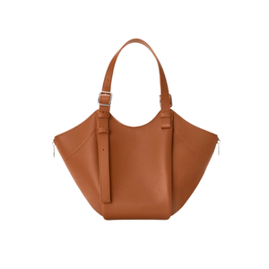 LOEWE Hammock Flip bag classic calfskin (Brown)