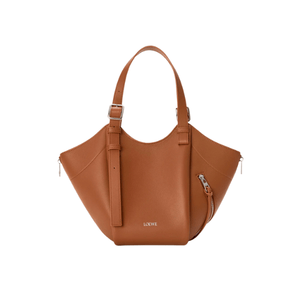 LOEWE Hammock Flip bag classic calfskin (Brown)