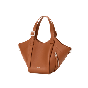 LOEWE Hammock Flip bag classic calfskin (Brown)