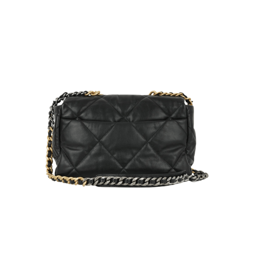 CHANEL 19 Flap Bag Lamb (Black)