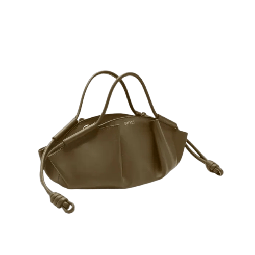LOEWE Paseo small leather top handle bag (Green)