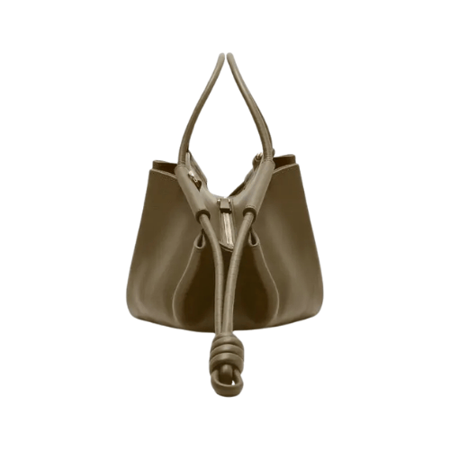 LOEWE Paseo small leather top handle bag (Green)