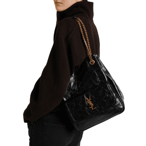 YSL Niki Small leather tote bag