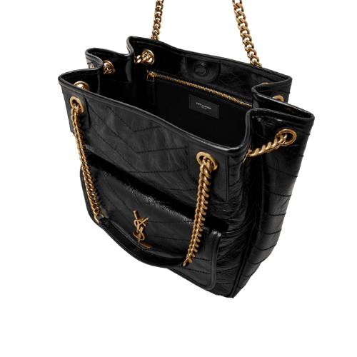YSL Niki Small leather tote bag