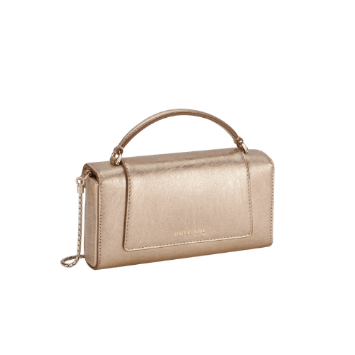 BVLGARI Serpenti Forever top-handle bag Gold